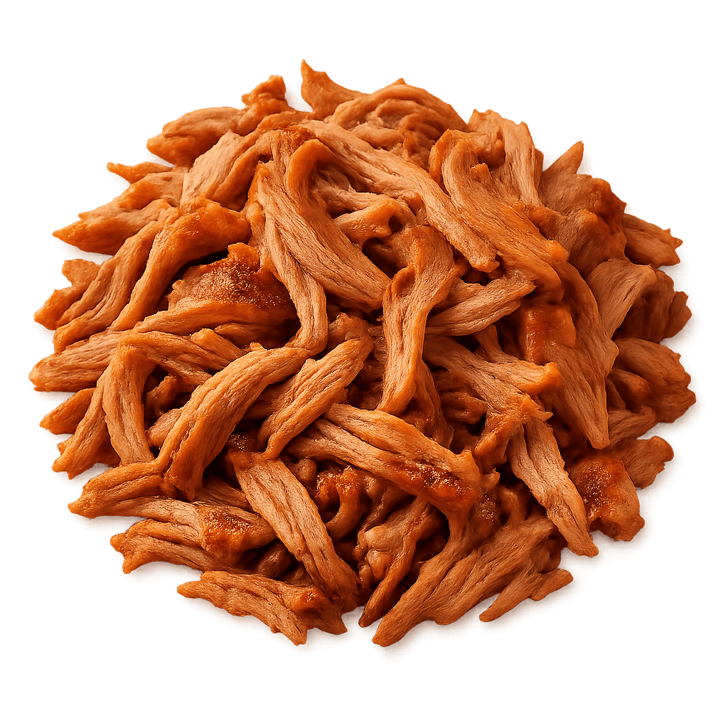 Carne de cerdo desmenuzada